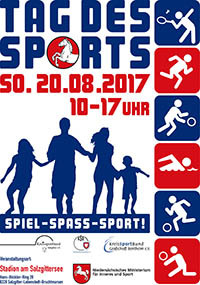 Plakat Tag des Sports 2017