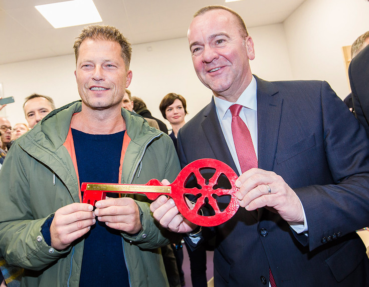Minister Pistorius und Til Schweiger eröffnen Kinderbetreuung in Osnabrück
