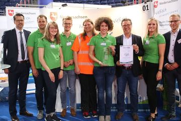 Land Niedersachsen für besten Stand der „jobmesse Hannover 2018" ausgezeichnet