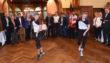 TSB Burg Gretesch beim Rope Skipping