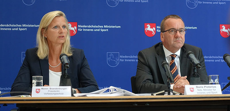 Maren Brandenburger, Minister Boris Pistorius